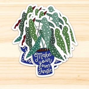 Sticker Plant Make your own jungle