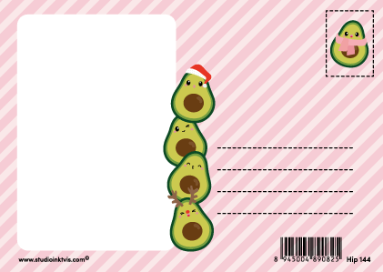 Kerstkaart AVO YOURSELF A MERRY LITTLE CHRISTMAS