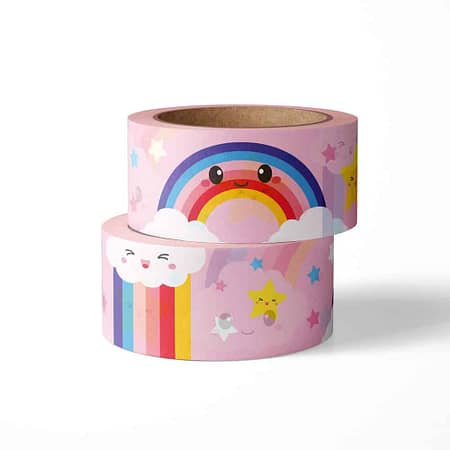 WASHI TAPE WOLK REGENBOOG