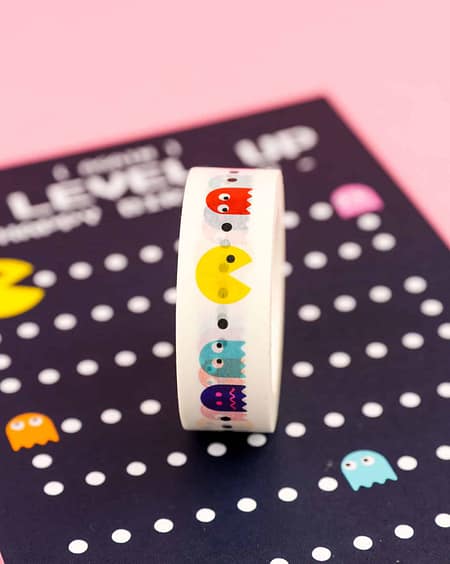 Washi tape pac man