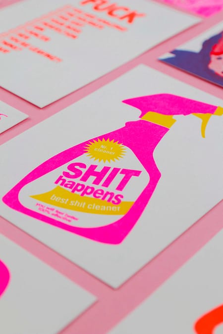 risograph print Studio Inktvis
